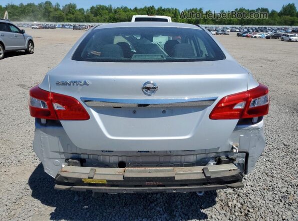 3N1AB7AP3JY303240 2018 NISSAN SENTRA Silver Vista trasera