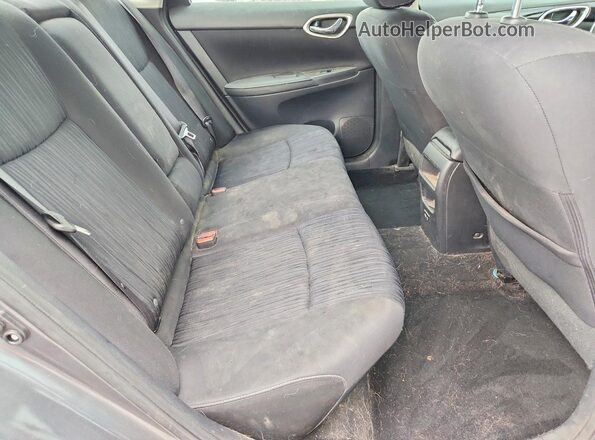 3N1AB7AP3KL612270 2019 NISSAN SENTRA Gray უკანა სავარძლების ხედი
