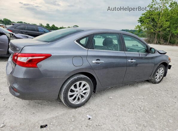 3N1AB7AP3KL612270 2019 NISSAN SENTRA Gray უკანა მარჯვენა