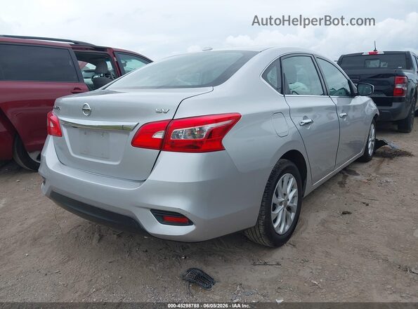 3N1AB7AP3KL616089 2019 NISSAN SENTRA White Trasero derecho