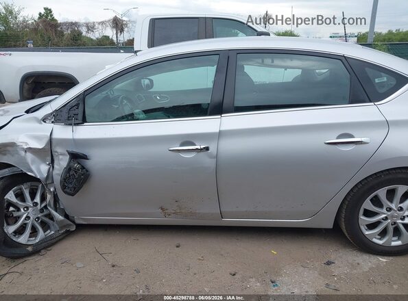 3N1AB7AP3KL616089 2019 NISSAN SENTRA White Vista interior de 360 grados