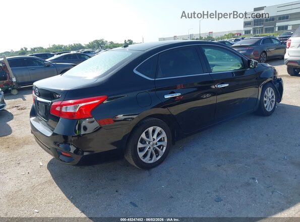 3N1AB7AP3KL625133 2019 NISSAN SENTRA Black Tył prawy