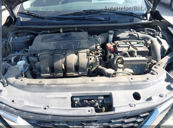 3N1AB7AP3KL625133 2019 NISSAN SENTRA Black Widok z tyłu