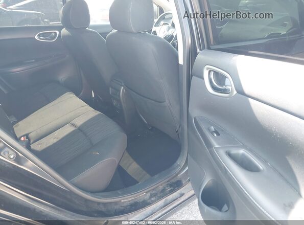 3N1AB7AP3KL625133 2019 NISSAN SENTRA Black Widok naklejki z numerem VIN