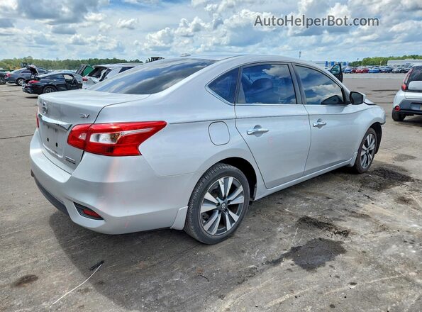 3N1AB7AP3KY215791 2019 NISSAN SENTRA Silver Задня права чверть