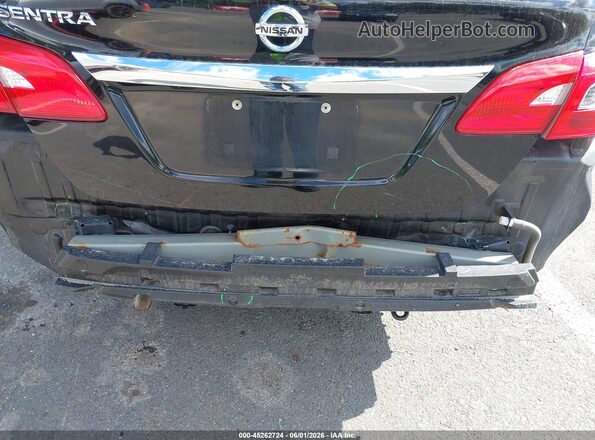 3N1AB7AP3KY221834 2019 NISSAN SENTRA Black Widok z przodu
