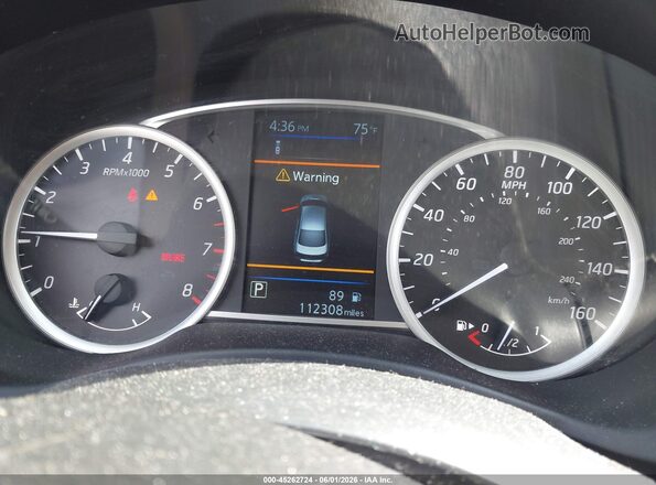 3N1AB7AP3KY221834 2019 NISSAN SENTRA Black Widok tylnych siedzeń