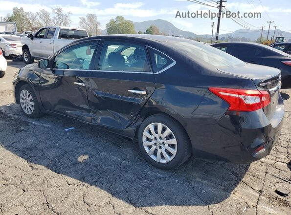3N1AB7AP3KY256082 2019 NISSAN SENTRA Black Задня ліва чверть