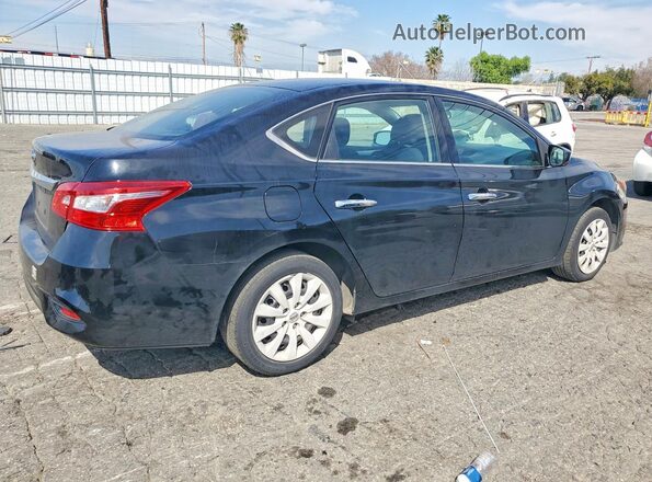 3N1AB7AP3KY256082 2019 NISSAN SENTRA Black Задня права чверть