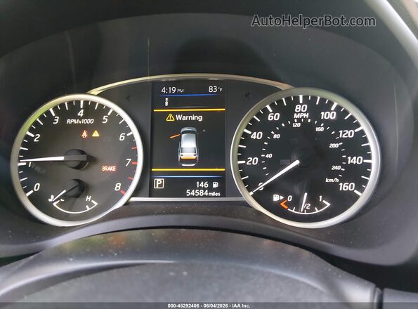 3N1AB7AP3KY266479 2019 NISSAN SENTRA Blue Vista de los asientos traseros