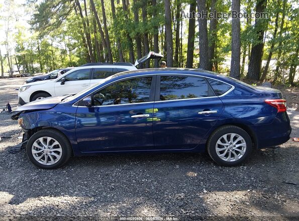 3N1AB7AP3KY266479 2019 NISSAN SENTRA Blue 