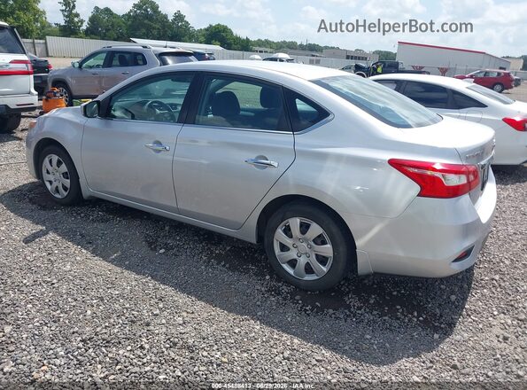 3N1AB7AP3KY270659 2019 NISSAN SENTRA Silver Tył lewy