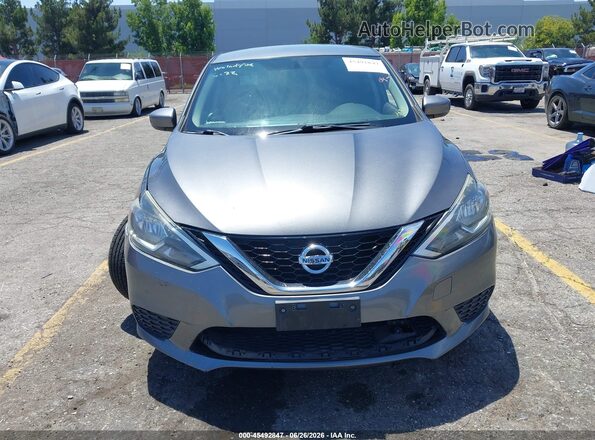 3N1AB7AP3KY294671 2019 NISSAN SENTRA Gray Вид щитка приладів