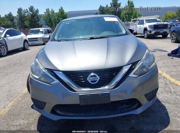 3N1AB7AP3KY294671 2019 NISSAN SENTRA Gray Вид спереду