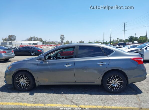 3N1AB7AP3KY294671 2019 NISSAN SENTRA Gray Панорамний вид салону 360°