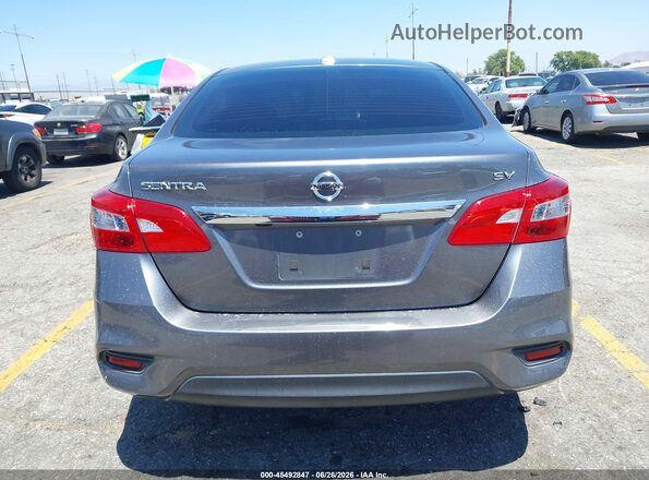 3N1AB7AP3KY294671 2019 NISSAN SENTRA Gray 