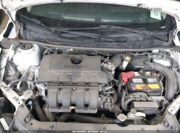 3N1AB7AP3KY309654 2019 NISSAN SENTRA Белый Вид сзади
