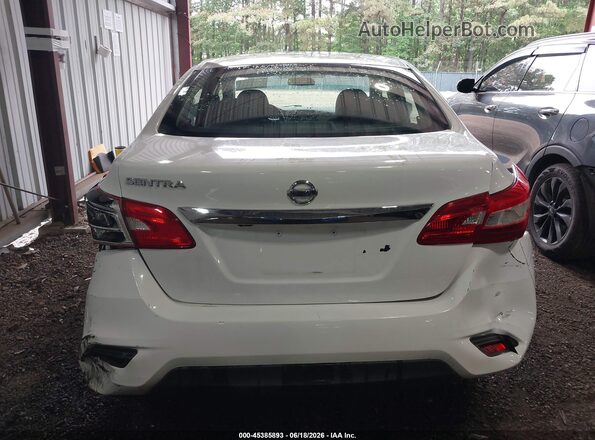 3N1AB7AP3KY309654 2019 NISSAN SENTRA Белый 
