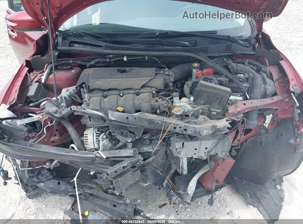 3N1AB7AP3KY313672 2019 NISSAN SENTRA Red უკანა ხედი
