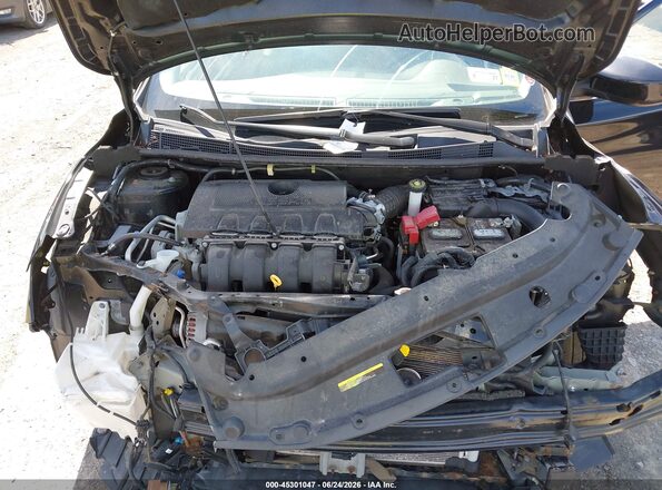 3N1AB7AP3KY314109 2019 NISSAN SENTRA Black Rear view