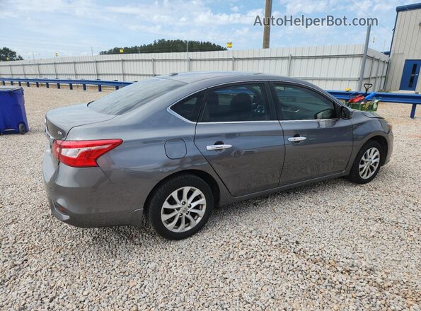 3N1AB7AP3KY319598 2019 NISSAN SENTRA Gray უკანა მარჯვენა