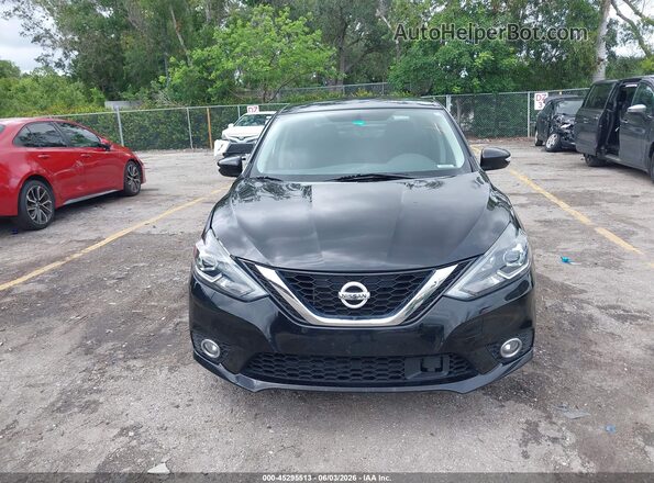 3N1AB7AP3KY323022 2019 NISSAN SENTRA Black Vista del cuadro de instrumentos