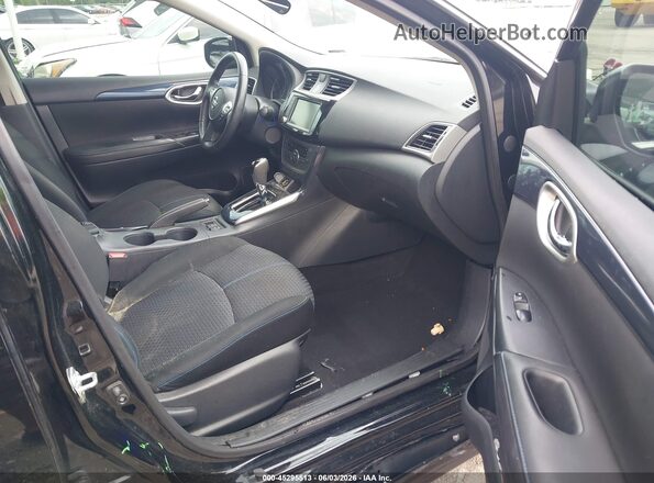 3N1AB7AP3KY323022 2019 NISSAN SENTRA Black Vista interior delantera