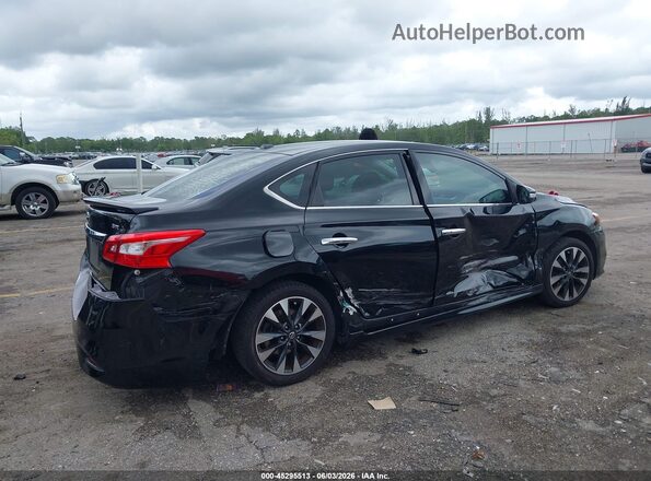 3N1AB7AP3KY323022 2019 NISSAN SENTRA Black Vista frontal