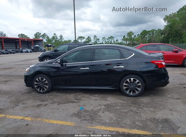 3N1AB7AP3KY323022 2019 NISSAN SENTRA Black Vista interior de 360 grados