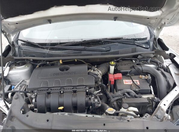 3N1AB7AP3KY326325 2019 NISSAN SENTRA Silver Հետևի տեսք