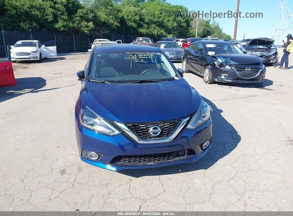 3N1AB7AP3KY333615 2019 NISSAN SENTRA Blue 