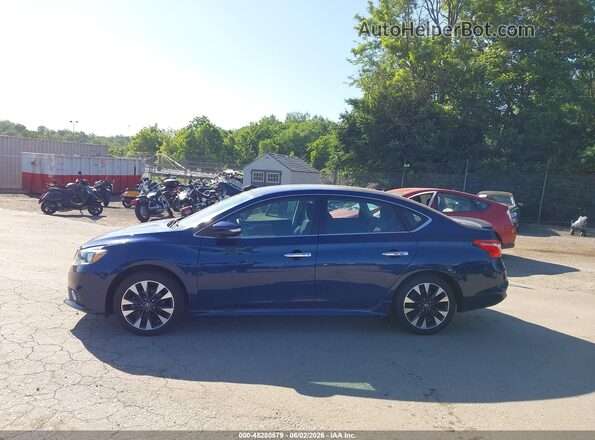 3N1AB7AP3KY333615 2019 NISSAN SENTRA Blue 