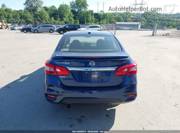 3N1AB7AP3KY333615 2019 NISSAN SENTRA Blue 