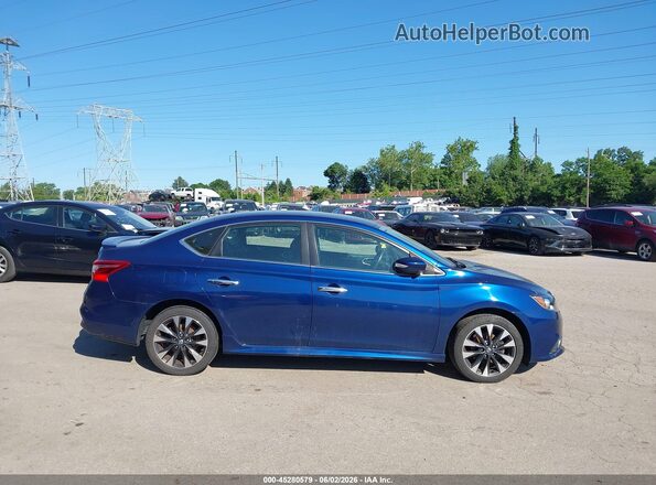 3N1AB7AP3KY333615 2019 NISSAN SENTRA Blue 