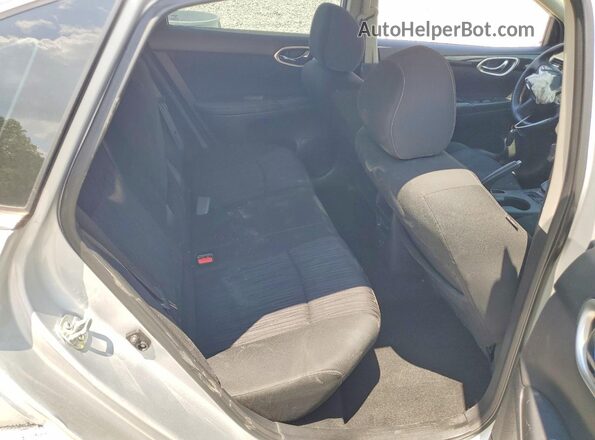 3N1AB7AP3KY357378 2019 NISSAN SENTRA Gray Rear seats view