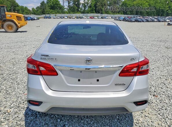 3N1AB7AP3KY357378 2019 NISSAN SENTRA Gray Rear view
