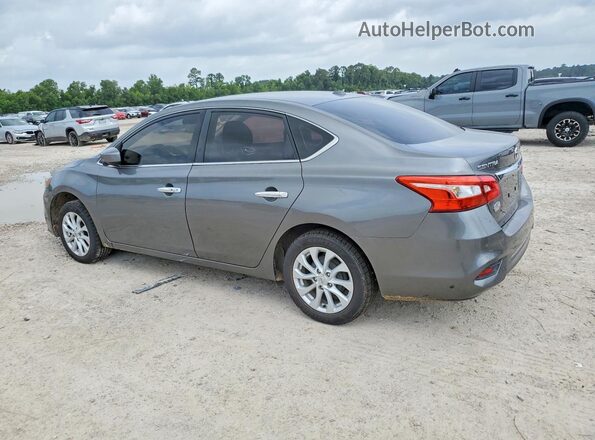 3N1AB7AP3KY357607 2019 NISSAN SENTRA Gray უკანა მარცხენა