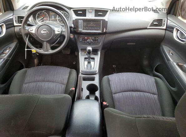 3N1AB7AP3KY357607 2019 NISSAN SENTRA Gray წინა პანელის ხედი