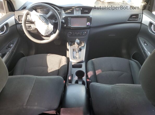 3N1AB7AP3KY365836 2019 NISSAN SENTRA Silver წინა პანელის ხედი