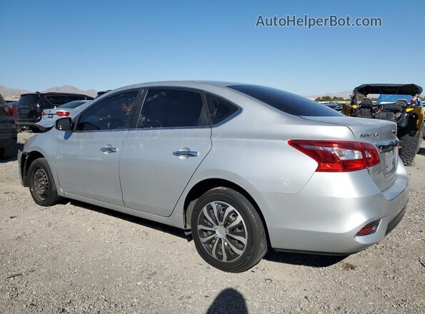 3N1AB7AP3KY365836 2019 NISSAN SENTRA Silver უკანა მარცხენა