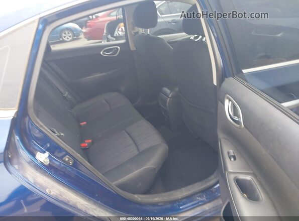 3N1AB7AP3KY370941 2019 NISSAN SENTRA Blue VIN კოდის სტიკერის ხედი