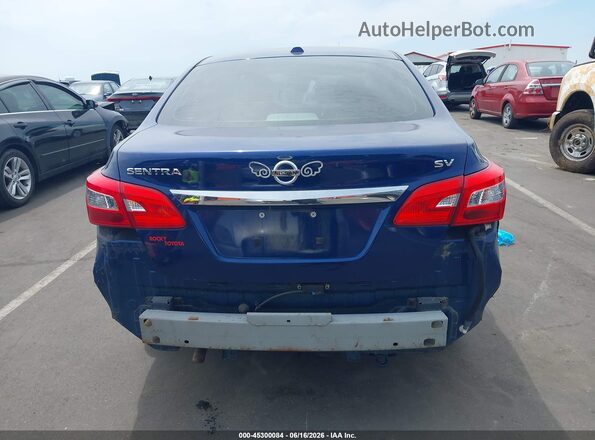 3N1AB7AP3KY370941 2019 NISSAN SENTRA Blue 