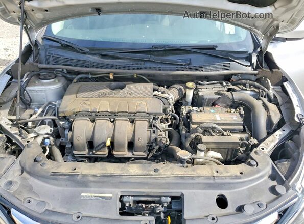 3N1AB7AP3KY374102 2019 NISSAN SENTRA Silver Вид задньої частини салону