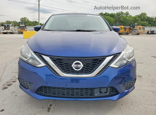 3N1AB7AP3KY397461 2019 NISSAN SENTRA Blue Դիմացի տեսք