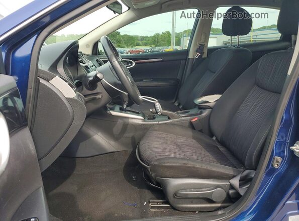 3N1AB7AP3KY397461 2019 NISSAN SENTRA Blue Սալոնի դիմացի տեսք