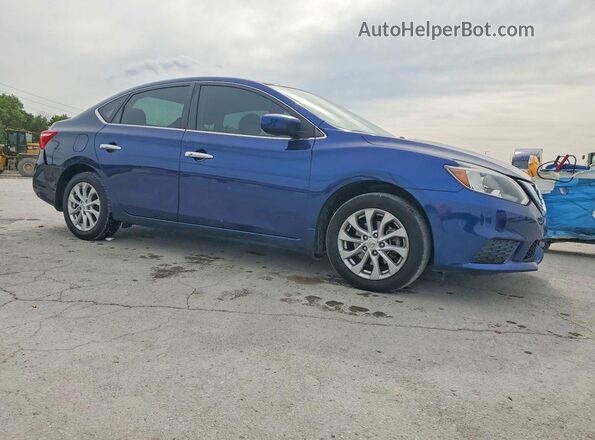 3N1AB7AP3KY397461 2019 NISSAN SENTRA Blue Առջևի աջ