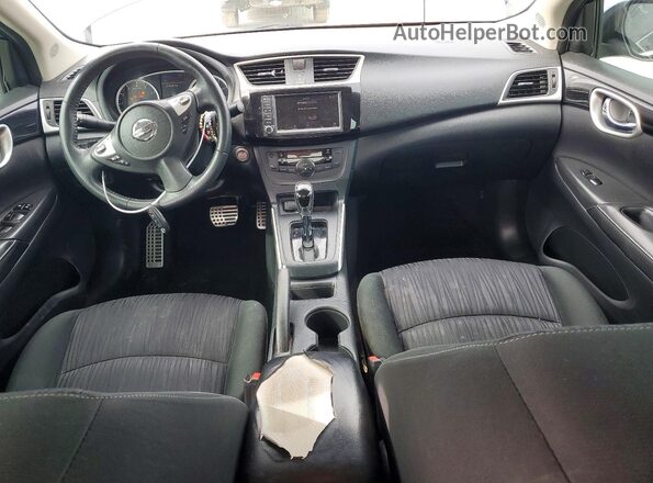 3N1AB7AP3KY397461 2019 NISSAN SENTRA Blue Առջևի վահանակի տեսք