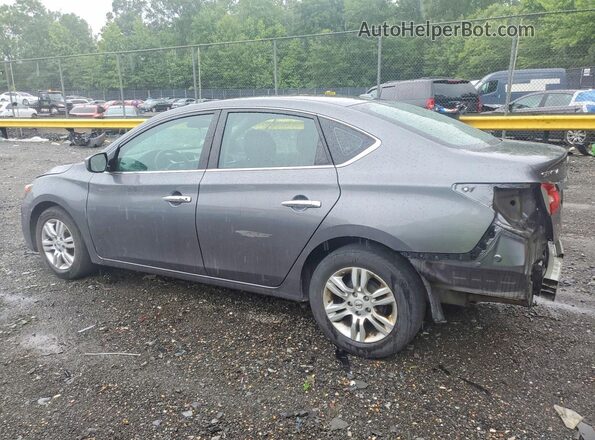 3N1AB7AP3KY412928 2019 NISSAN SENTRA Gray Задня ліва чверть