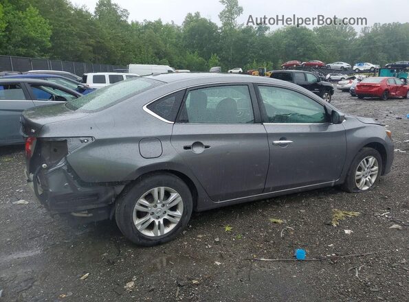 3N1AB7AP3KY412928 2019 NISSAN SENTRA Gray Задня права чверть