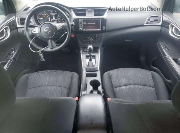 3N1AB7AP3KY412928 2019 NISSAN SENTRA Gray Вид панелі приладів